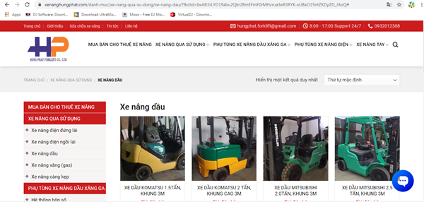Hưng Phát vinh hạnh là một trong những địa chỉ cung cấp xe nâng dầu uy tín, chất lượng tốt tại Việt Nam